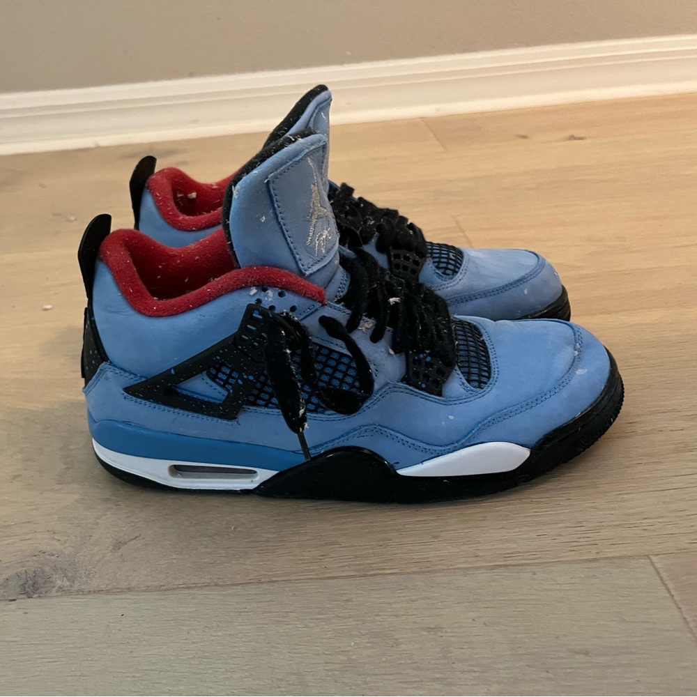 Nike air Jordan travis Scott sky blue Sz 9